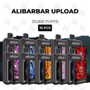 10 PCS – Alibarbar Upload  25000 Puffs