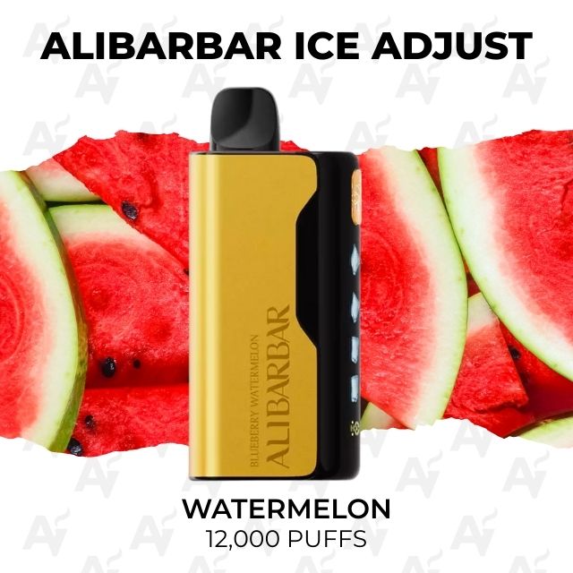 Alibarbar Ice Adjust Watermelon 12000 Puffs