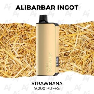 Alibarbar Ingot 9000 Puffs Strawnana