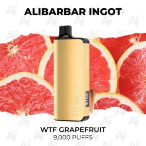 Alibarbar Ingot 9000 Puffs Wtf Grapefruit