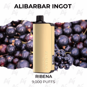 Alibarbar Ingot 9000 Puffs Ribena