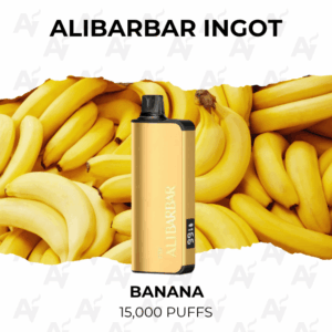 Alibarbar INGOT 15000 Puffs Banana