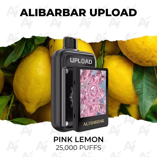 Alibarbar Upload 25000 Puffs Pink Lemon