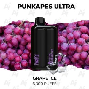 Punkapes Ultra Grape Ice 6000 Puffs