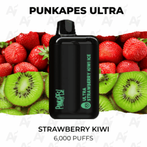 Punkapes Ultra Strawberry Kiwi 6000 Puffs
