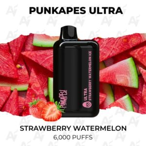 Punkapes Ultra Strawberry Watermelon 6000 Puffs