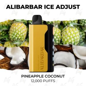 Alibarbar Ice Adjust 12000 Puffs - Pineapple