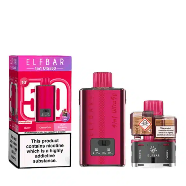 Elf Bar 4 in 1 Ultra 50 Pod Kit - Image 3