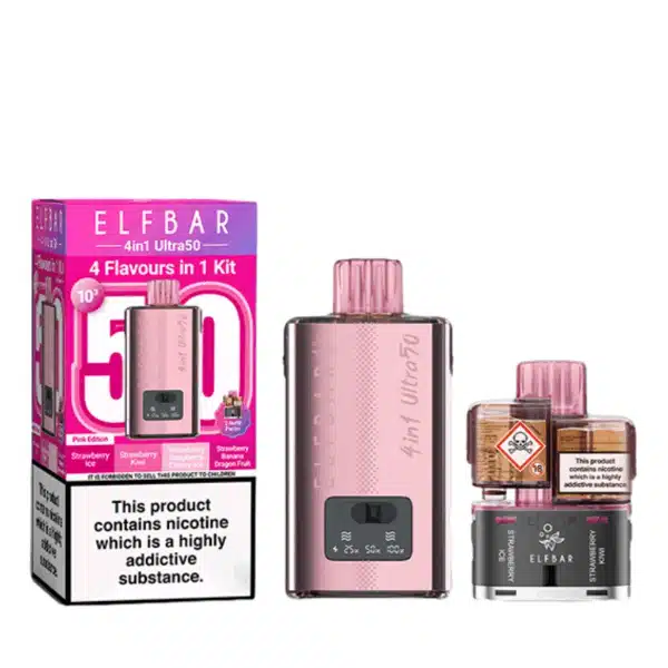 Elf Bar 4 in 1 Ultra 50 Pod Kit - Image 5