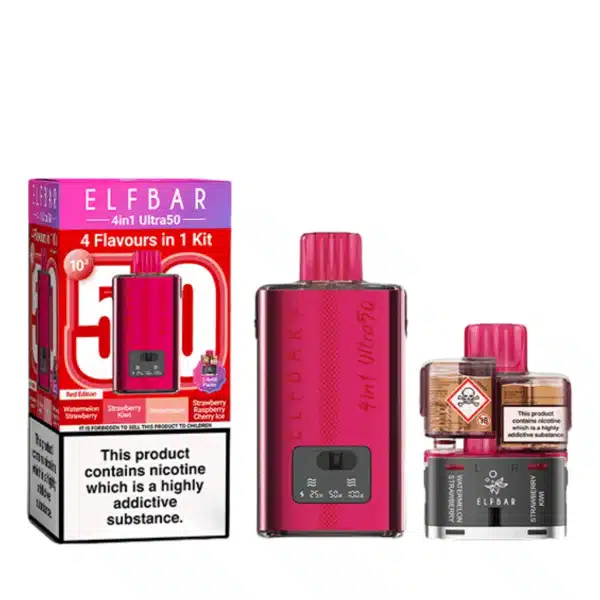 Elf Bar 4 in 1 Ultra 50 Pod Kit - Image 7