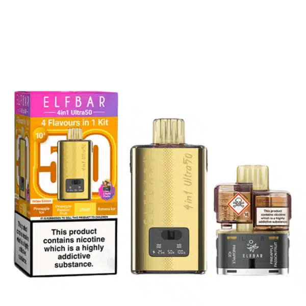 Elf Bar 4 in 1 Ultra 50 Pod Kit - Image 10