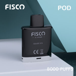 FISCO XPOD GRAPE ICE – 8000 PUFFS (POD ONLY)