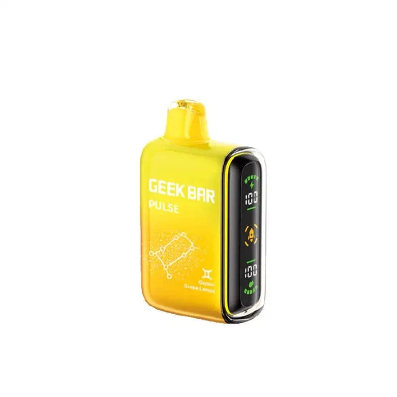 Geek Bar Pulse 15000 Disposable Vape (5%, 15000 Puffs) – Grape Lemon*