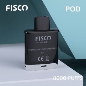 FISCO XPOD STRAWBERRY WATERMELON ICE – 8000 PUFFS (POD ONLY)