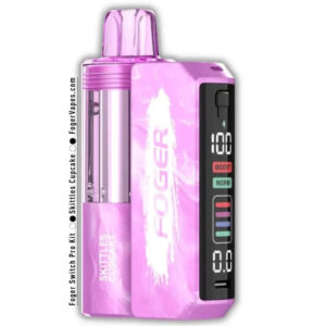 Foger Switch Pro 30K Disposable Vape (5%, 30000 Puffs) – Skittles Cupcake