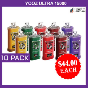 YOOZ ULTRA – 15000 PUFFS – 10 PACK