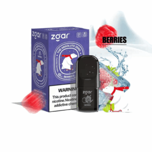ZGAR THE ABSOLUTE ZERO Vape Pods 3% Nic – Compatible with RELX Infinity / Infinity Plus / Artisan Devices