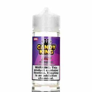Grape Bubblegum Candy King E-Liquids 100ml – 0MG
