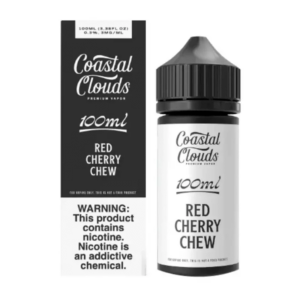 Coastal Clouds Iced Red Cherry Freeze 100ml Vape Juice – 0MG