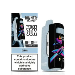 Dinner Lady GALAX 60K Disposable Vape (5%, 60000 Puffs) – Clear