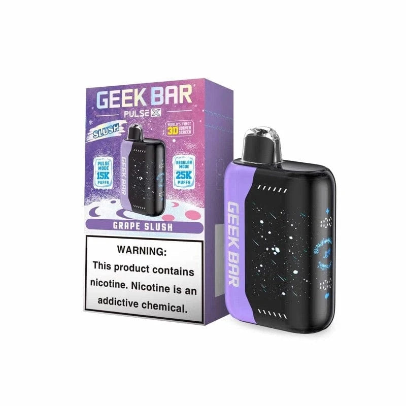 Geek Bar Pulse X 25000 Disposable Vape (5%, 25000 Puffs) – Grape Slush*