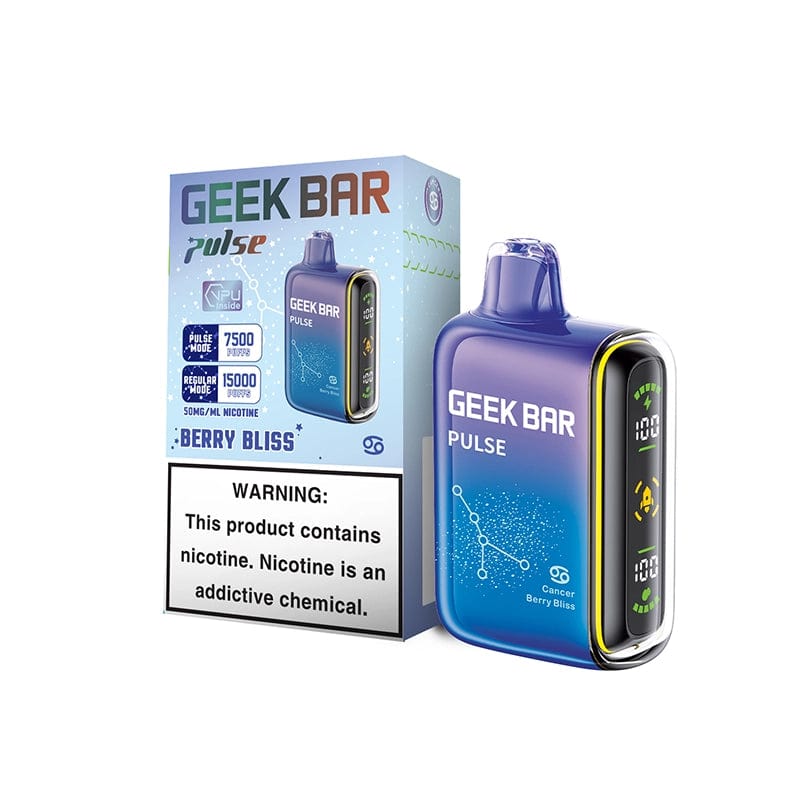 Geek Bar Pulse 15000 Disposable Vape (5%, 15000 Puffs) – Berry Bliss*