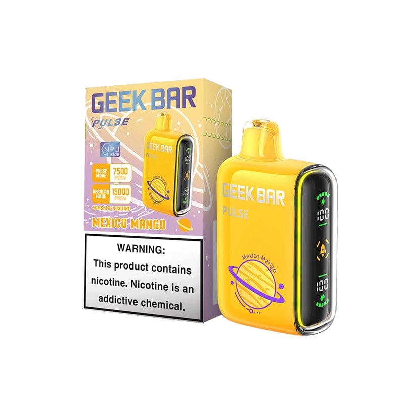 Geek Bar Pulse 15000 Disposable Vape (5%, 15000 Puffs) – Mexico Mango*