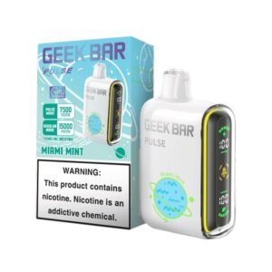 Geek Bar Pulse 15000 Disposable Vape (5%, 15000 Puffs) – Miami Mint*