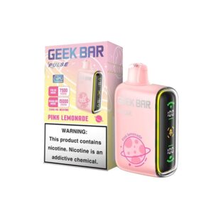 Geek Bar Pulse 15000 Disposable Vape (5%, 15000 Puffs) – Pink Lemonade*