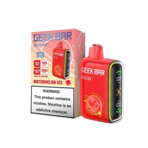 Geek Bar Pulse 15000 Disposable Vape (5%, 15000 Puffs) – Watermelon Ice*