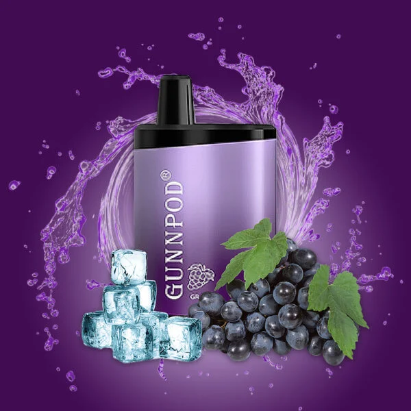 GUNNPOD META GRAPE ICE – 4000 PUFFS