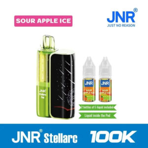 JNR Stellarc 100K Disposable Kit (5%, 100000 Puffs) – Sour Apple Ice