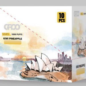 GROO SUNRISE–KIWI PINEAPPLE–10 PACK BULK
