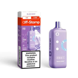 Off-Stamp X-CUBE Ice 25K Disposable Pod (5%, 25000 Puffs) – Black Mint’