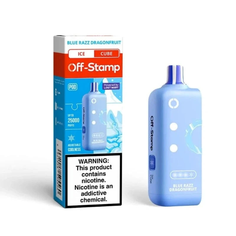 Off-Stamp X-CUBE Ice 25K Disposable Pod (5%, 25000 Puffs) – Blue Razz Dragonfruit