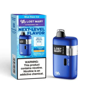 Lost Mary Ultrasonic 35K Diposable Vape (5%, 35000 Puffs) – Blue Razz Ice (NVX)