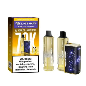 Lost Mary Nera Fullview 70K Disposable Kit (5%,70000 Puffs) – Pineapple Passion Orange