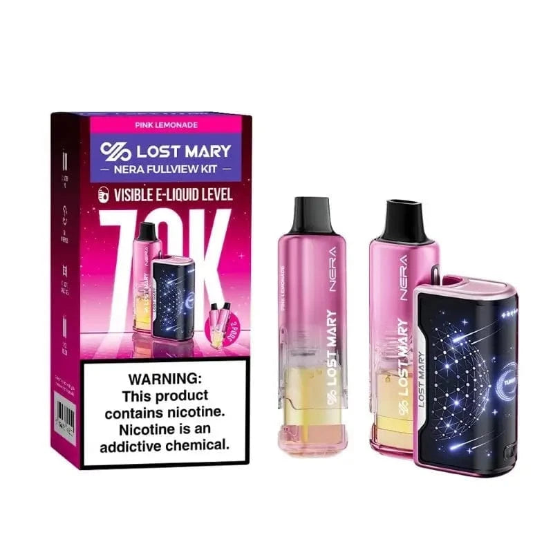 Lost Mary Nera Fullview 70K Disposable Kit (5%,70000 Puffs) – Pink Lemonade