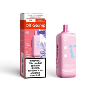 Off-Stamp X-CUBE Ice 25K Disposable Pod (5%, 25000 Puffs) – Sour Strawberry Dragonfruit