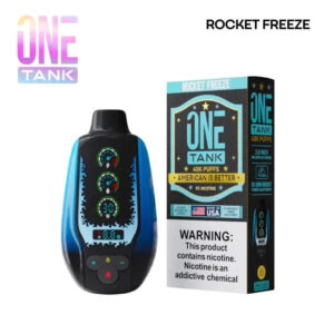 One Tank 40K Disposable Vape (5%, 40000 Puffs) – Rocket Freeze