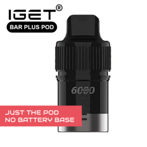 IGET BAR PLUS – POD ONLY – STRAWBERRY WATERMELON ICE – 6000 PUFFS (No Battery Base)