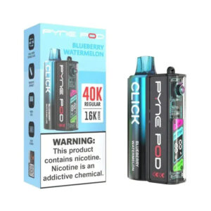 Pyne Pod Click 40K Disposable Vape Kit (5%, 40000 Puffs) (100% off) – Blueberry Watermelon