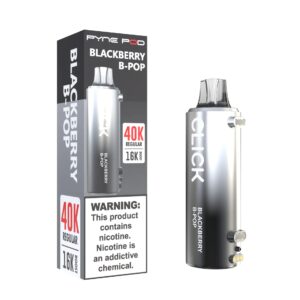 Pyne Pod Click 40K Disposable Vape Pod (Requires Kit for Use) – Blackberry B-Pop