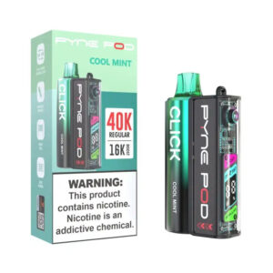 Pyne Pod Click 40K Disposable Vape Kit (5%, 40000 Puffs) – Cool Mint