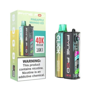 Pyne Pod Click 40K Disposable Vape Kit (5%, 40000 Puffs) – Pineapple Mango Ice
