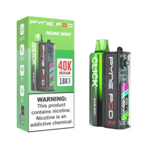 Pyne Pod Click 40K Disposable Vape Kit (5%, 40000 Puffs) (100% off) – Miami Mint