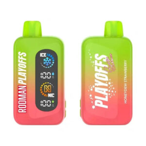 Rodman Playoffs 50K Ice-Nic Control Disposable Vape (5%, 50000 Puffs) – Honeydew Strawberry