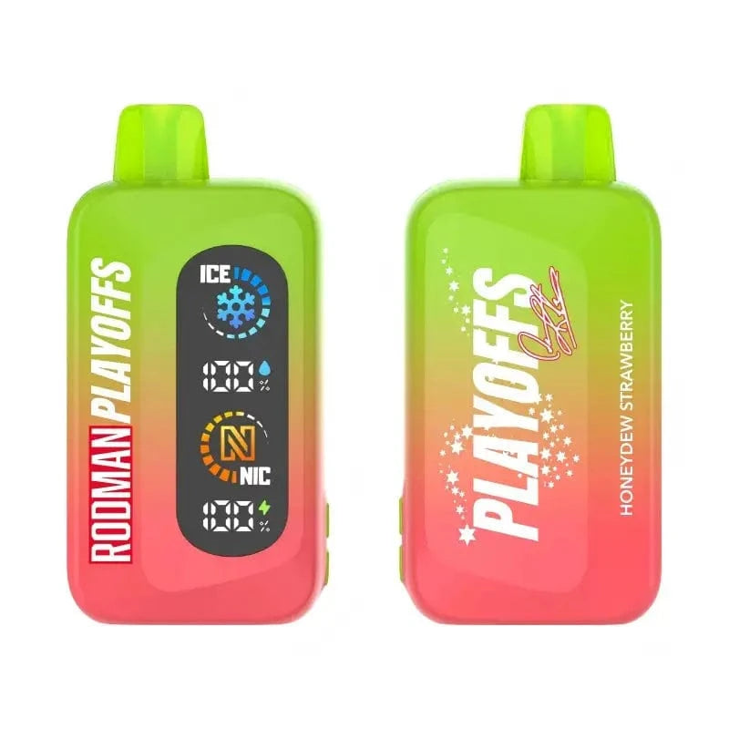 Rodman Playoffs 50K Ice-Nic Control Disposable Vape (5%, 50000 Puffs) – Honeydew Strawberry