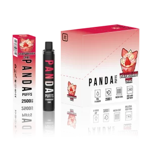 PANDA STRAWBERRY CAKE – 2500 PUFFS