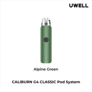 Uwell Caliburn G4 Classic 35W Pod Kit – Alpine Green